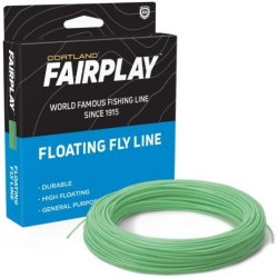 Cortland muškařská šnůra FairPlay Floating Blue Green Fresh/Salt WF5F 84ft