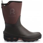 Rouchette zateplené pracovní holínky Clean Garden Semi Brown – Zboží Mobilmania