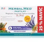 HerbalMed Dr.Weiss Šalvěj-ženšen 24+6 pastilek – Hledejceny.cz