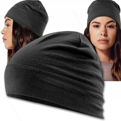 Beechfield merino čepice B 370 black – Hledejceny.cz