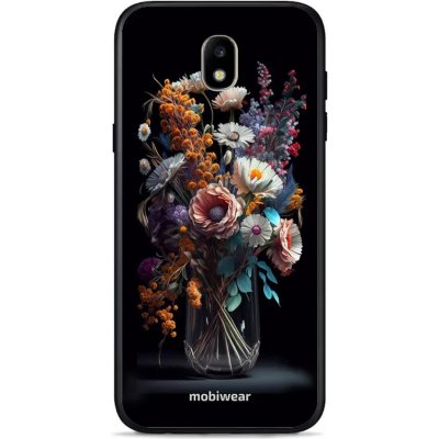 Pouzdro Mobiwear Glossy Samsung Galaxy J3 2017 - G012G Kytice ve sklenici – Zbozi.Blesk.cz