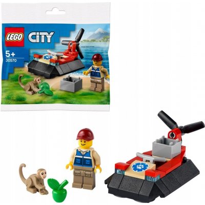 LEGO® City 30570 Záchranné vznášedlo pro divokou zvěř – Zboží Dáma