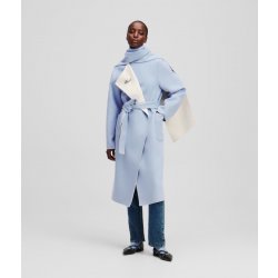 Karl Lagerfeld Soft Wool Coat Kentucky blue