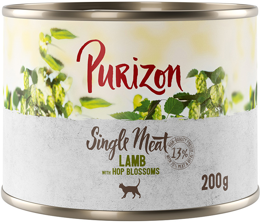 Purizon Single Meat jehněčí s květy chmelu 6 x 0,2 kg