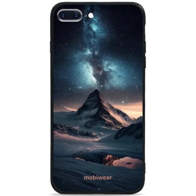 Pouzdro Mobiwear Glossy Apple iPhone 8 Plus - G006G Hora s hvězdnou oblohou