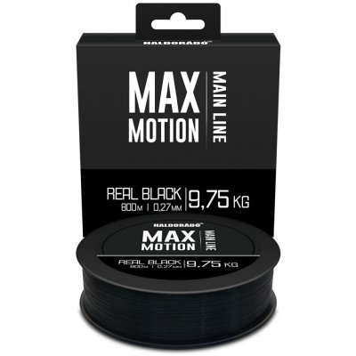 Haldorádó max motion real black 800 m 0,27 mm 9,75 kg – Zboží Mobilmania