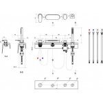 RAVAK RS 025.00 Vanové napouštění vodopád, na okraj vany, X07P003 – Zboží Dáma