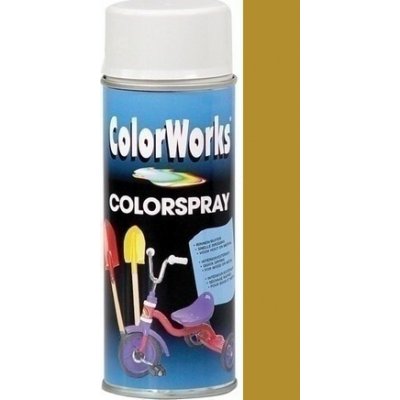 Color Works Colorspray 918518C zlatý akrylový lak 400 ml – Zboží Mobilmania