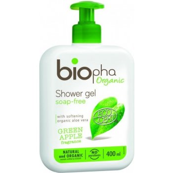 BioPha sprchový gel zelené jablko 400 ml