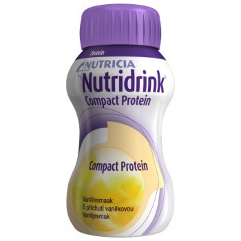 NUTRIDRINK COMPACT PROTEIN S PŘÍCHUTÍ VANILKOVOU POR SOL 4X125ML