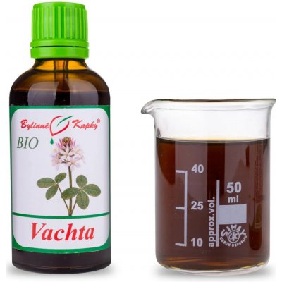 Bylinné kapky Vachta třílistá kapky tinktura 50 ml – Hledejceny.cz