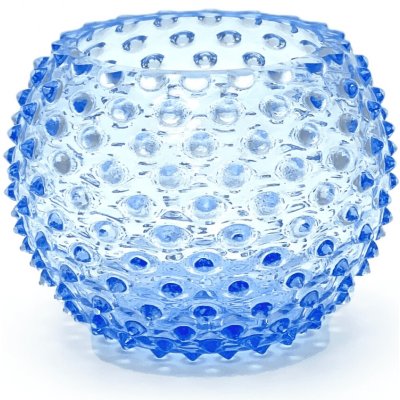 Váza 12cm - Hobnail - Ananas - světle modrá – Hledejceny.cz