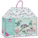 Janod Výroba šperků DIY - sponky do vlasů v kufříku Mláďátka – Sleviste.cz