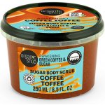 Organic Shop povzbuzující tělový peeling zelená káva a cukr 250 ml – Zbozi.Blesk.cz