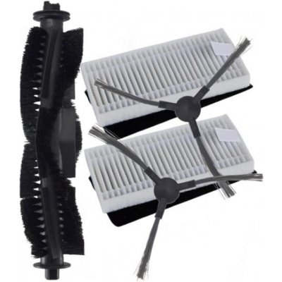 NipponCEC SE2050S Sencor SRV 90/ SRV 64, Tesla Robostar iQ400 hepa filtry a kartáče 5 ks – Zboží Mobilmania