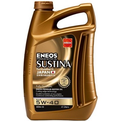 Eneos Sustina 5W-40 4 l – Hledejceny.cz