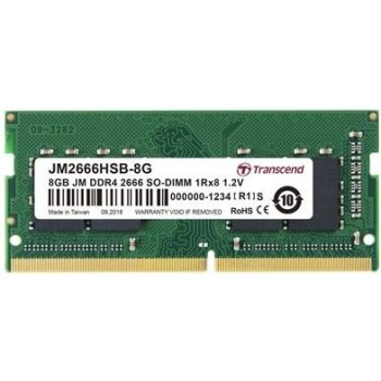 Transcend SODIMM DDR4 8GB 2666MHz CL19 JM2666HSB-8G