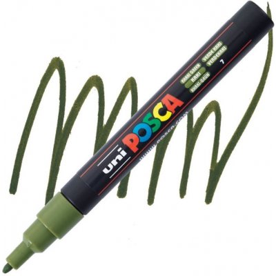 UNI POSCA PC-3M Khaki P284919000 – Zboží Mobilmania
