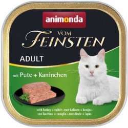 Animonda Vom Feinsten Adult krůta, králik 16 x 100 g