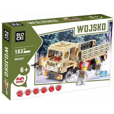 ICOM Blocki vojenské nákladní auto 183 ks – Hledejceny.cz