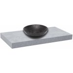 Naturel Dolce deska pod umyvadlo 120 x 8 x 50 cm beton mat DO12050BE – Zboží Dáma