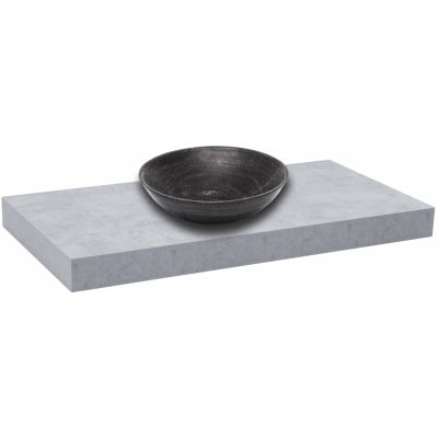 Naturel Dolce deska pod umyvadlo 120 x 8 x 50 cm beton mat DO12050BE – Zboží Dáma