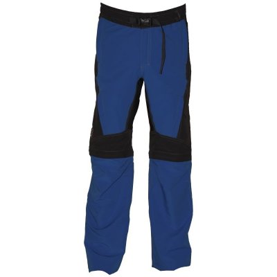 L & pánské softshellové kalhoty modro-černé odepínací nohavice – Zboží Mobilmania