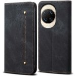 VSECHNONAMOBIL 133577 DENIM Peněženkový kryt pro Huawei Nova 14 Pro černý – Zboží Živě