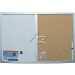 Herlitz tabule kombi, 400 x 600 mm, magnetická/korková – Hledejceny.cz