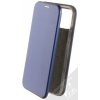 Pouzdro a kryt na mobilní telefon Apple Pouzdro 1Mcz Elegance Book flipové pro Apple iPhone 12, iPhone 12 Pro tmavě modré dark blue