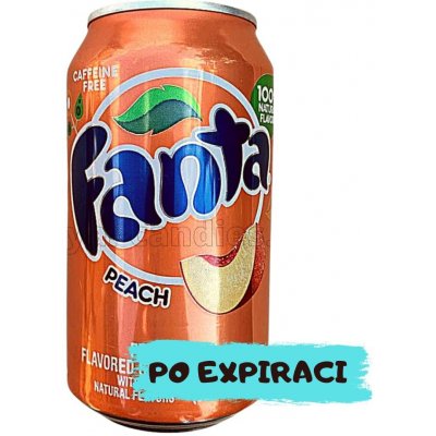 Fanta Peach 355 ml – Zboží Dáma