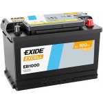 Exide Excell 12V 100Ah 720A EB1000 – Zboží Mobilmania