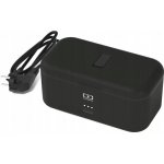MonBento kompaktní ohřívací svačinový box Warmer black Onyx černá – Zboží Dáma