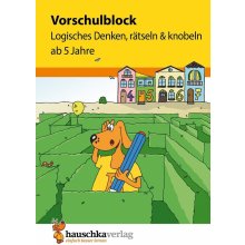 Vorschulblock - Logisches Denken, rtseln und knobeln ab 5 Jahre Bayerl LindaPaperback