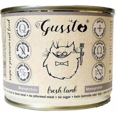 Gussto Cat Fresh Lamb 200 g