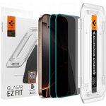 Spigen Glass tR EZ Fit Privacy 2 Pack transparency iPhone 16 Pro AGL07929 – Zboží Živě