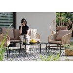 Pro-Tech shop Zahradní nábytek z pleteného lana - béžový 62040 ABI8517 – Sleviste.cz