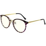 GLASSA Blue Light Blocking Glasses PCG 010, dioptrie +1,00 vínovo zlatá – Zboží Živě