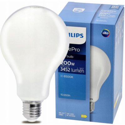 Philips LED žárovka E27 23W - 3452lm - 6500k Corepro Premium – Zboží Mobilmania