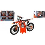 Bburago červená Bull KTM 450 SX F 2018 1:18 – Zboží Dáma