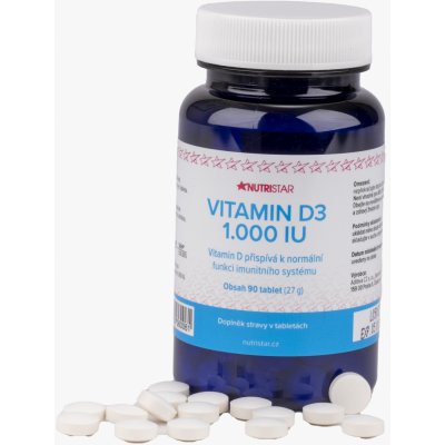 Swedish Supplements Vitamin D3 90 kapslí – Zbozi.Blesk.cz