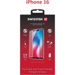 Swissten 3D Full Glue pro Apple iPhone 16 černé 54501864 – Zboží Mobilmania