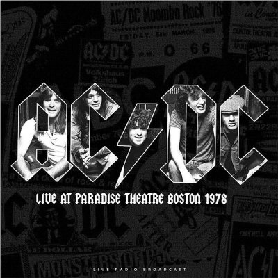 AC/DC Live At Paradise Theater In Boston 21th August 1978 Coloured LP