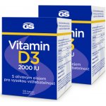 GS Vitamin D3 2000 IU 2 x 30 kapslí – Hledejceny.cz