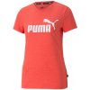 Dámská Trička Puma ESS Logo Heather Tee 586876 23 červené