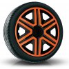 Poklice na kolo NRM Action orange black 14" 4 ks