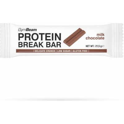GymBeam Protein Break Bar 21,5 g – Zbozi.Blesk.cz