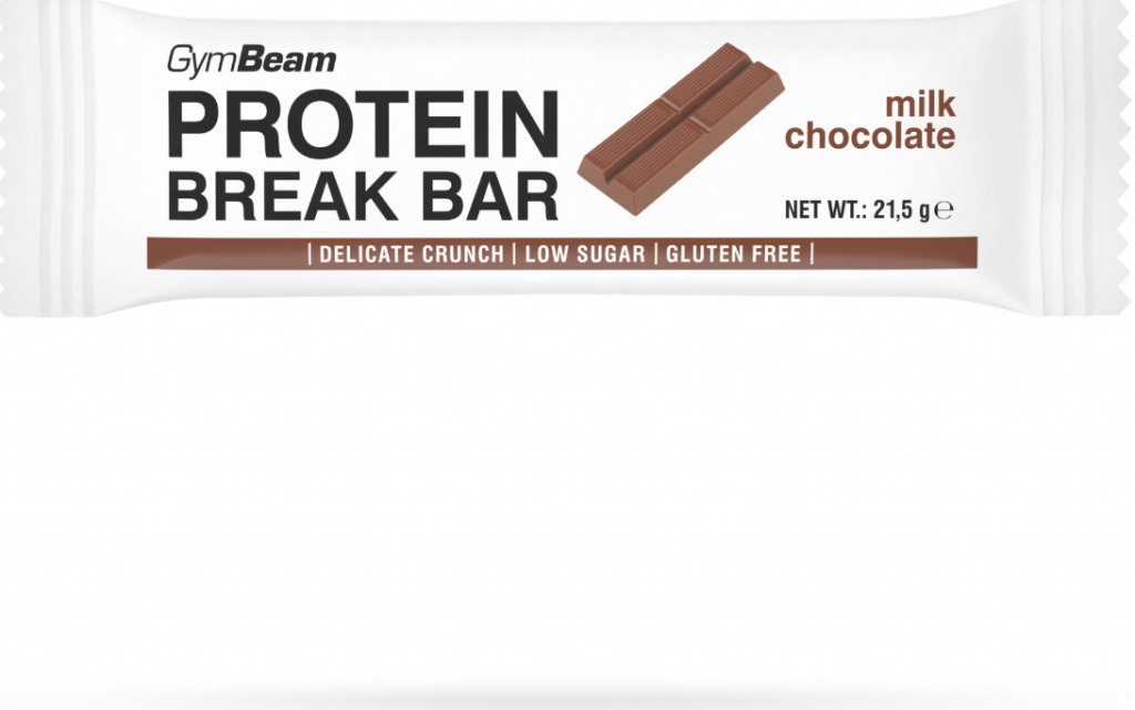 Recenze GymBeam Protein Break Bar 21,5 g