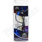 GLASSA Blue Light Blocking Glasses PCG 07, dioptrie: +3.50 černá – Zboží Živě