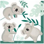 Amscan Koala ubrousky 16ks 33x33cm – Hledejceny.cz